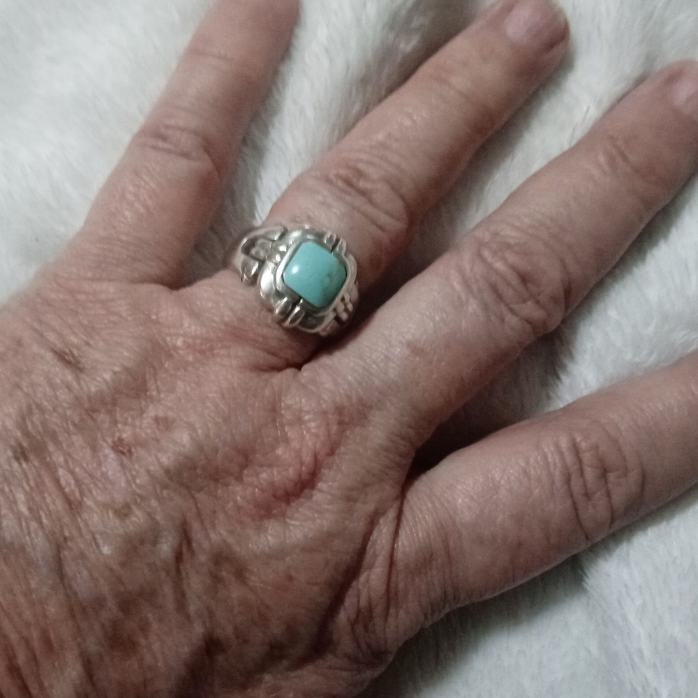 Silver Turquoise Ring